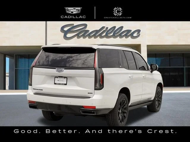 Used 2024 Crystal White Tricoat CADILLAC Sport image 2