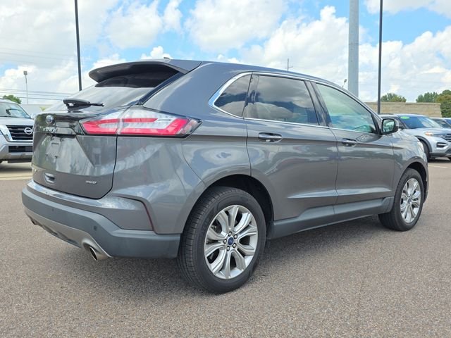 Used 2022 Gray Metallic Ford Titanium image 3