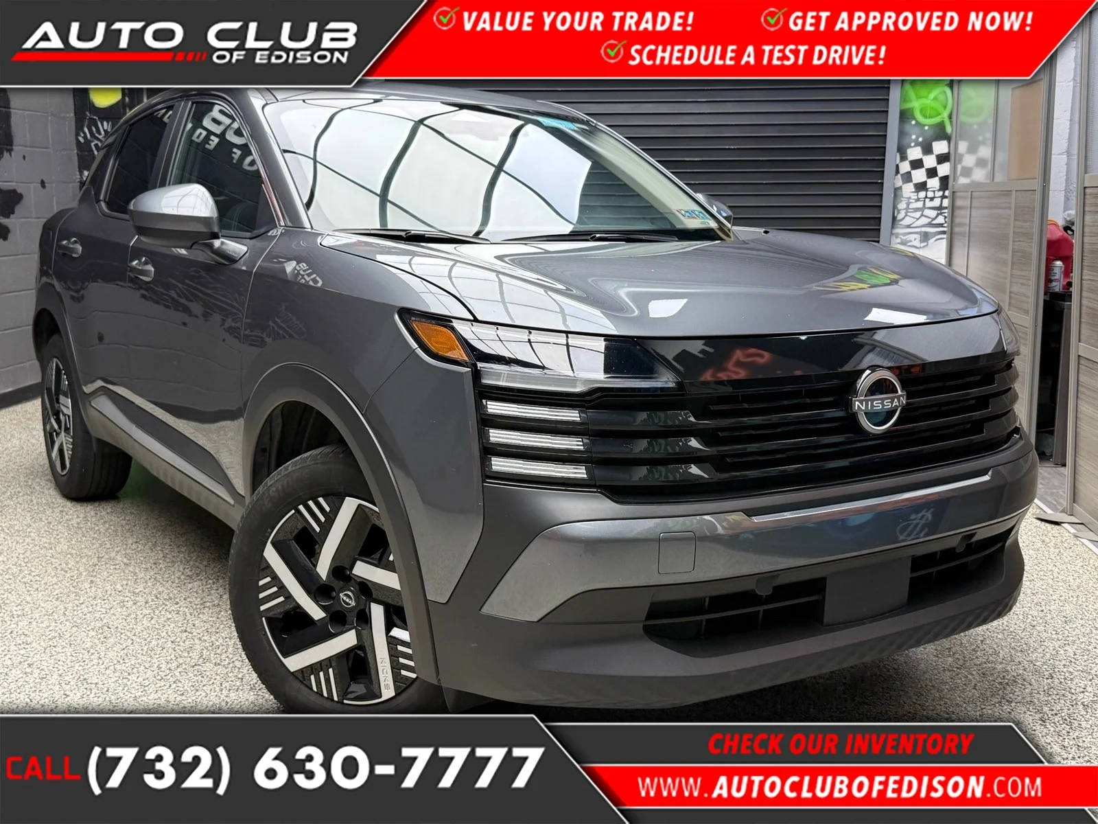 Used 2025 Gun Metallic (kad) Nissan SV image 1