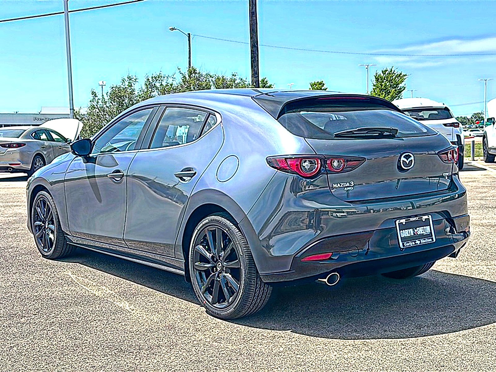 Used 2025 Polymetal Gray Metallic Mazda 2.5 S Carbon Edition image 6