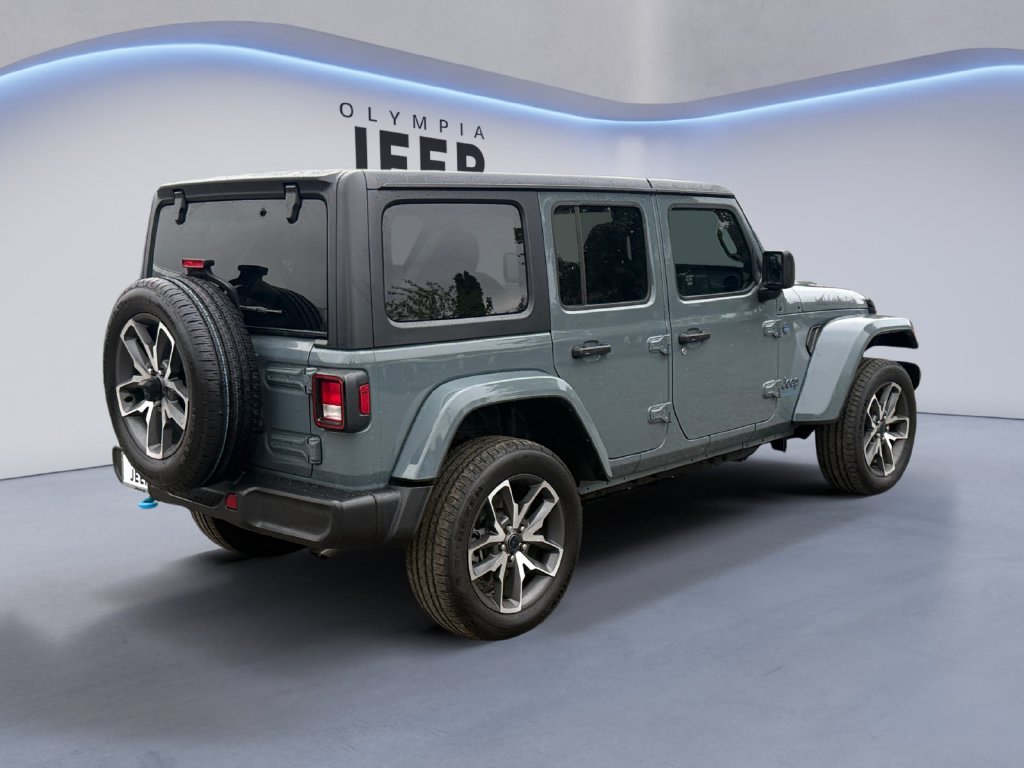 Used 2024 Gray Jeep Sport S 4xe image 6