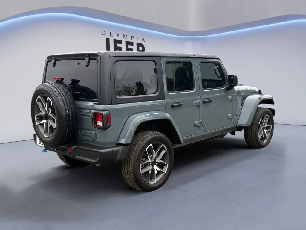 Used 2024 Gray Jeep Sport S 4xe image 6