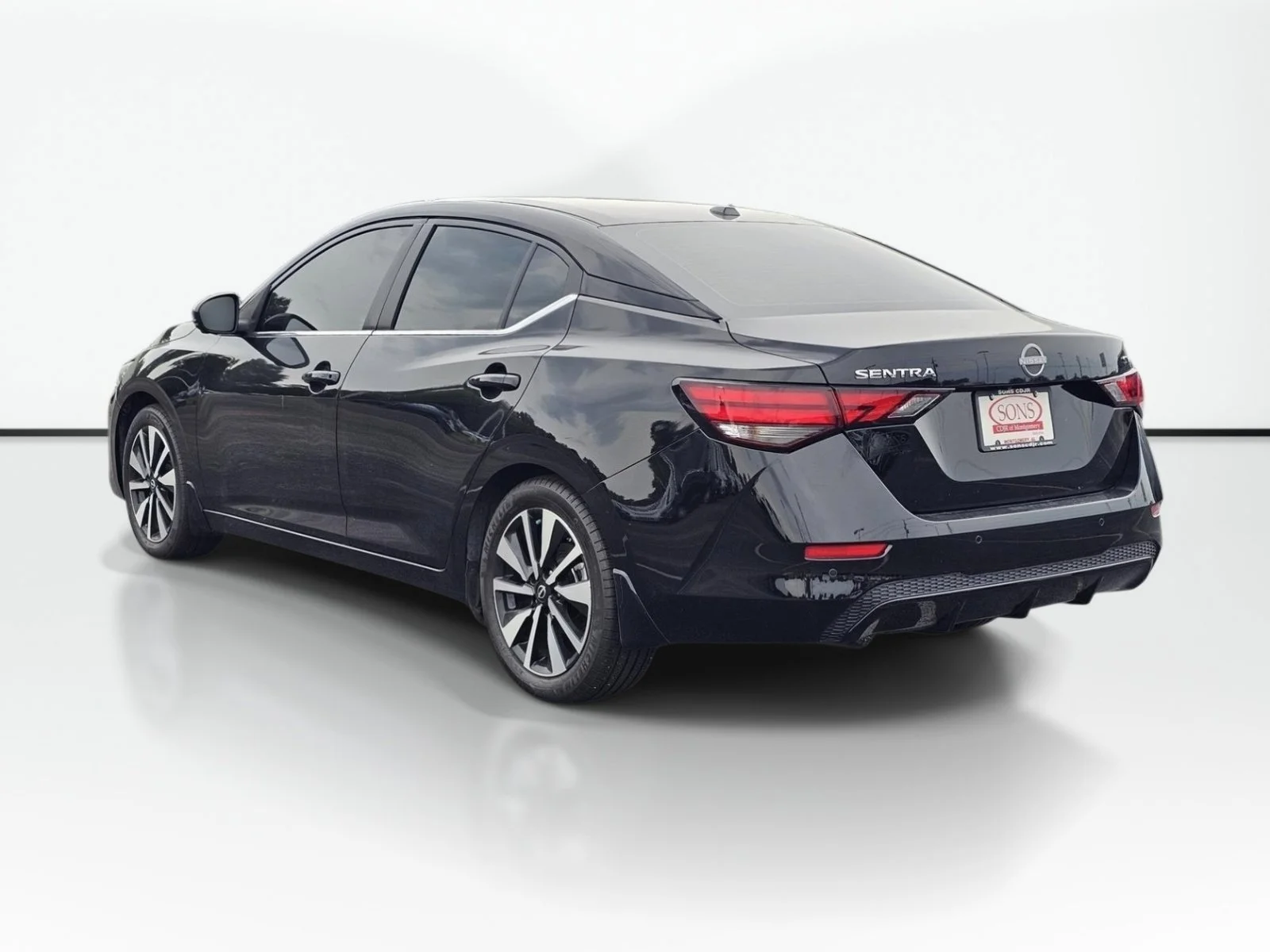 Used 2024 Super Black Nissan SV image 11