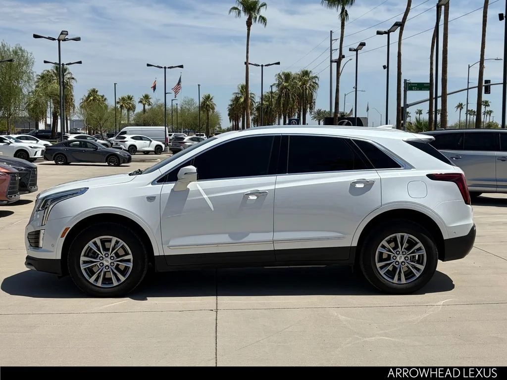 Used 2023 White Cadillac Premium Luxury image 3