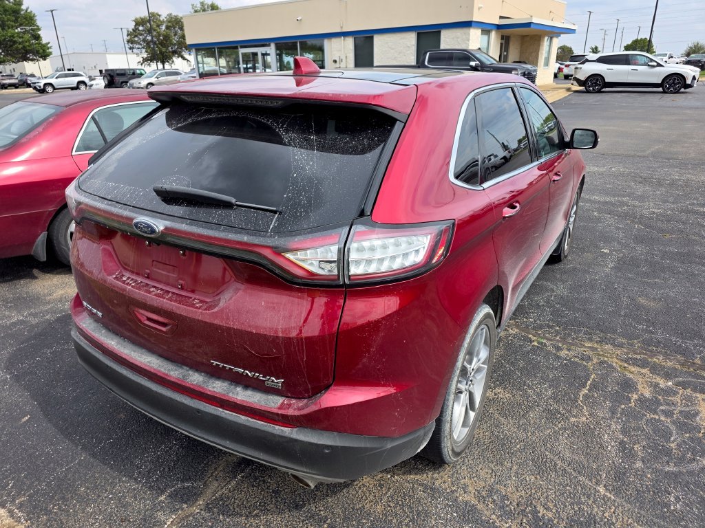Used 2015 Ruby Red Metallic Ford Titanium image 4