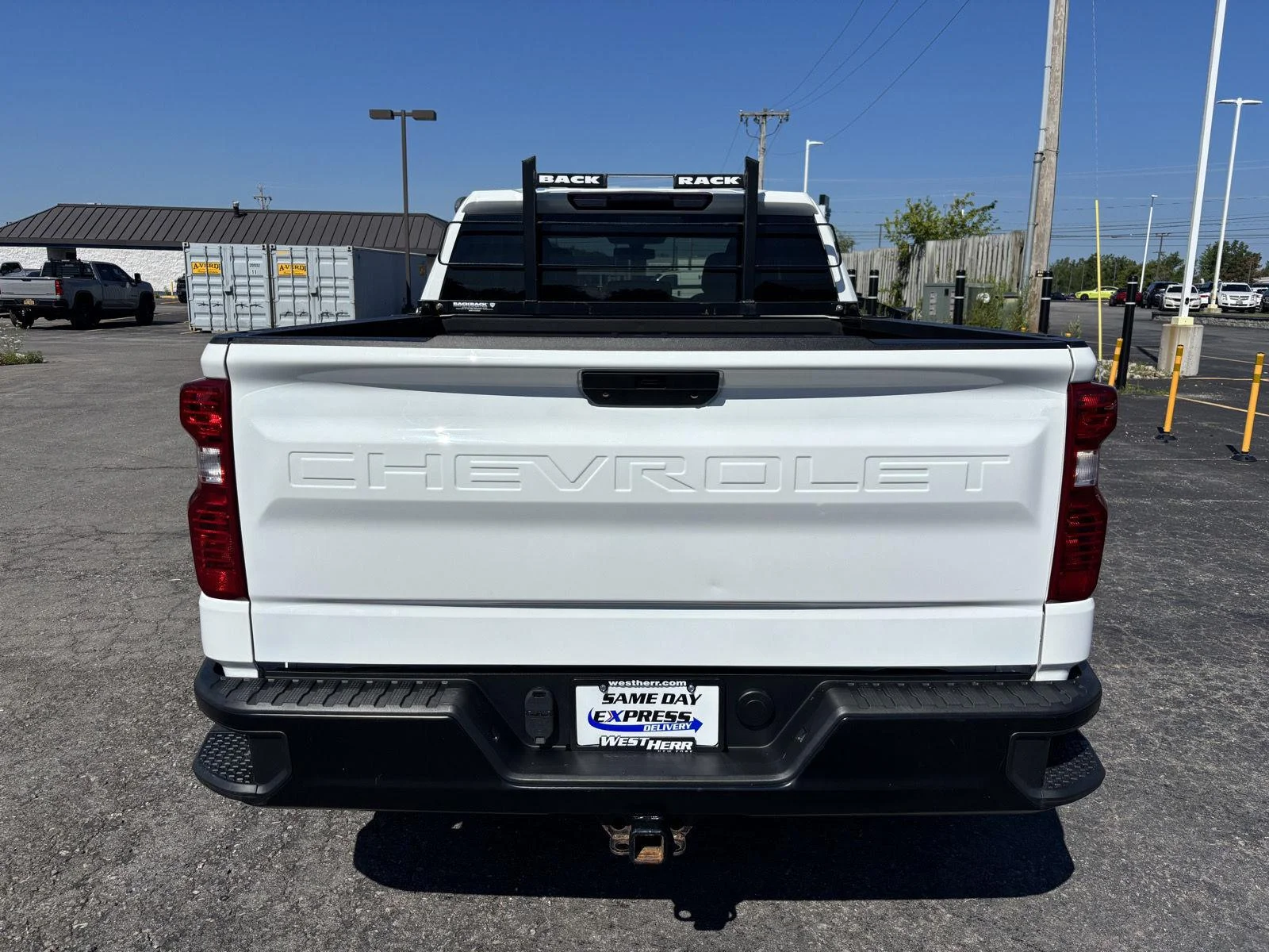 Used 2021 SUMMIT WHITE Chevrolet Work Truck image 6