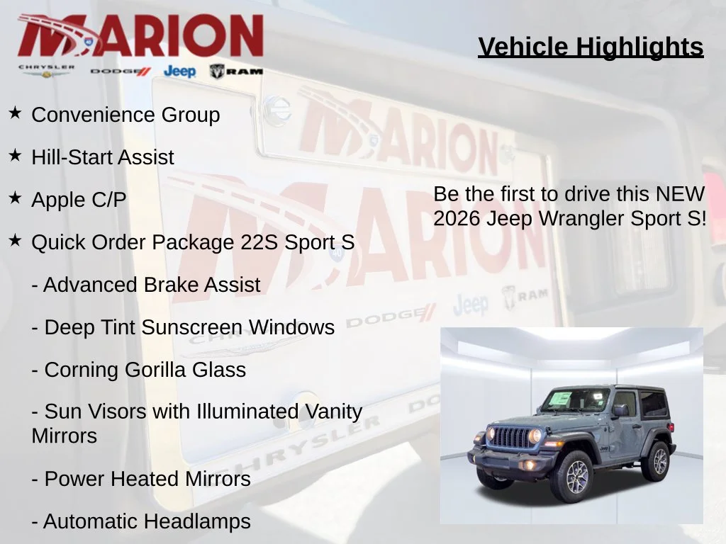 New 2026 Gray Jeep Sport S image 5