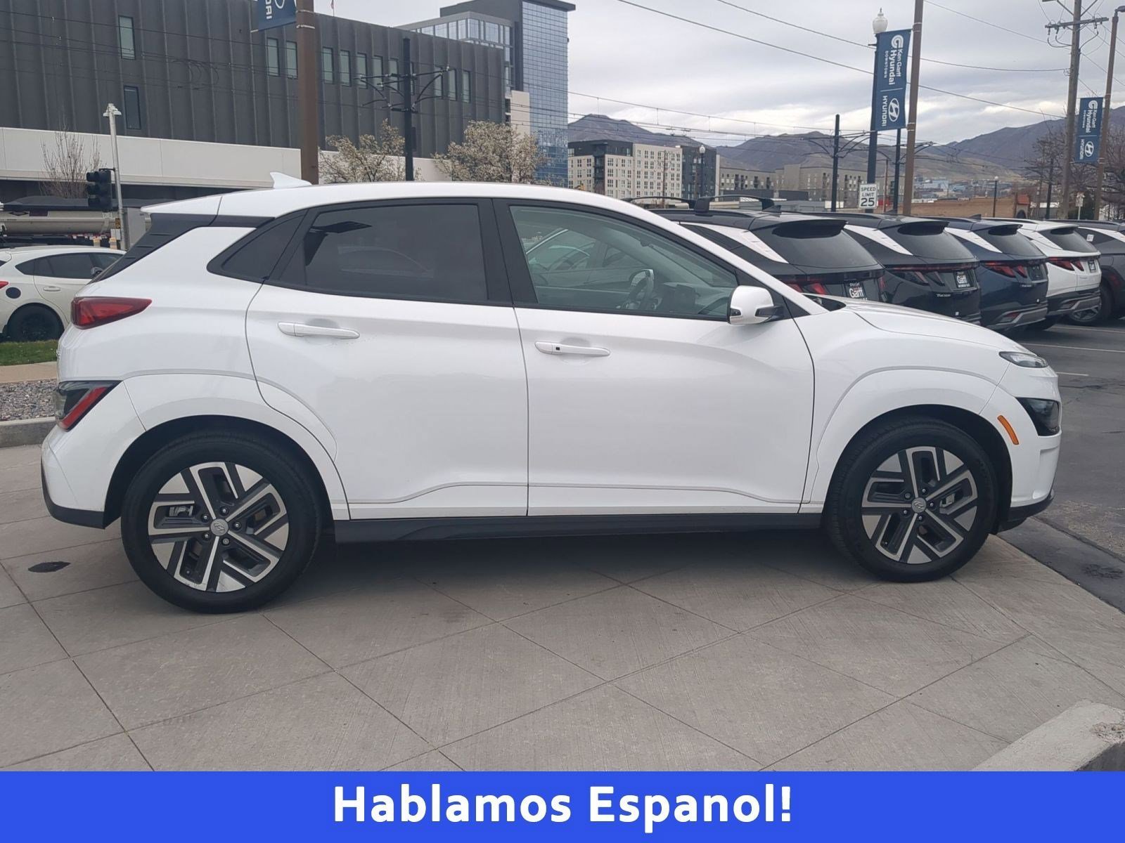 Certified 2023 Hyundai Kona EV SE with VIN KM8K23AG6PU166618 for sale in Salt Lake City, UT