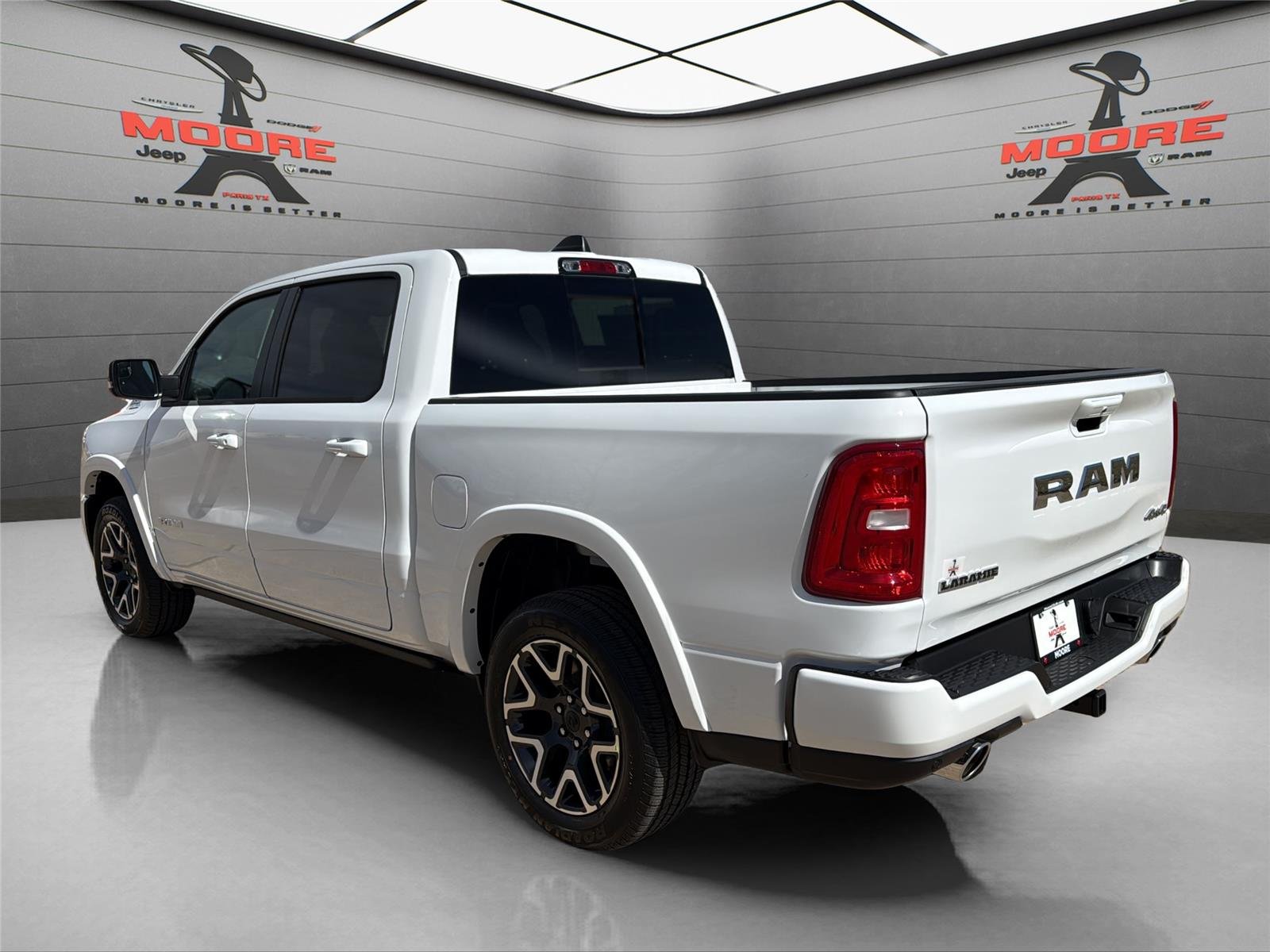 New 2026 Bright White Clear-Coat Exterior Paint RAM Laramie image 6