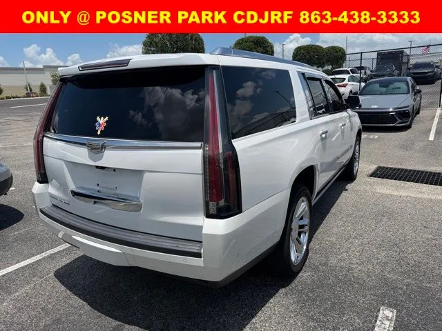 Used 2017 White Cadillac Platinum Edition image 8