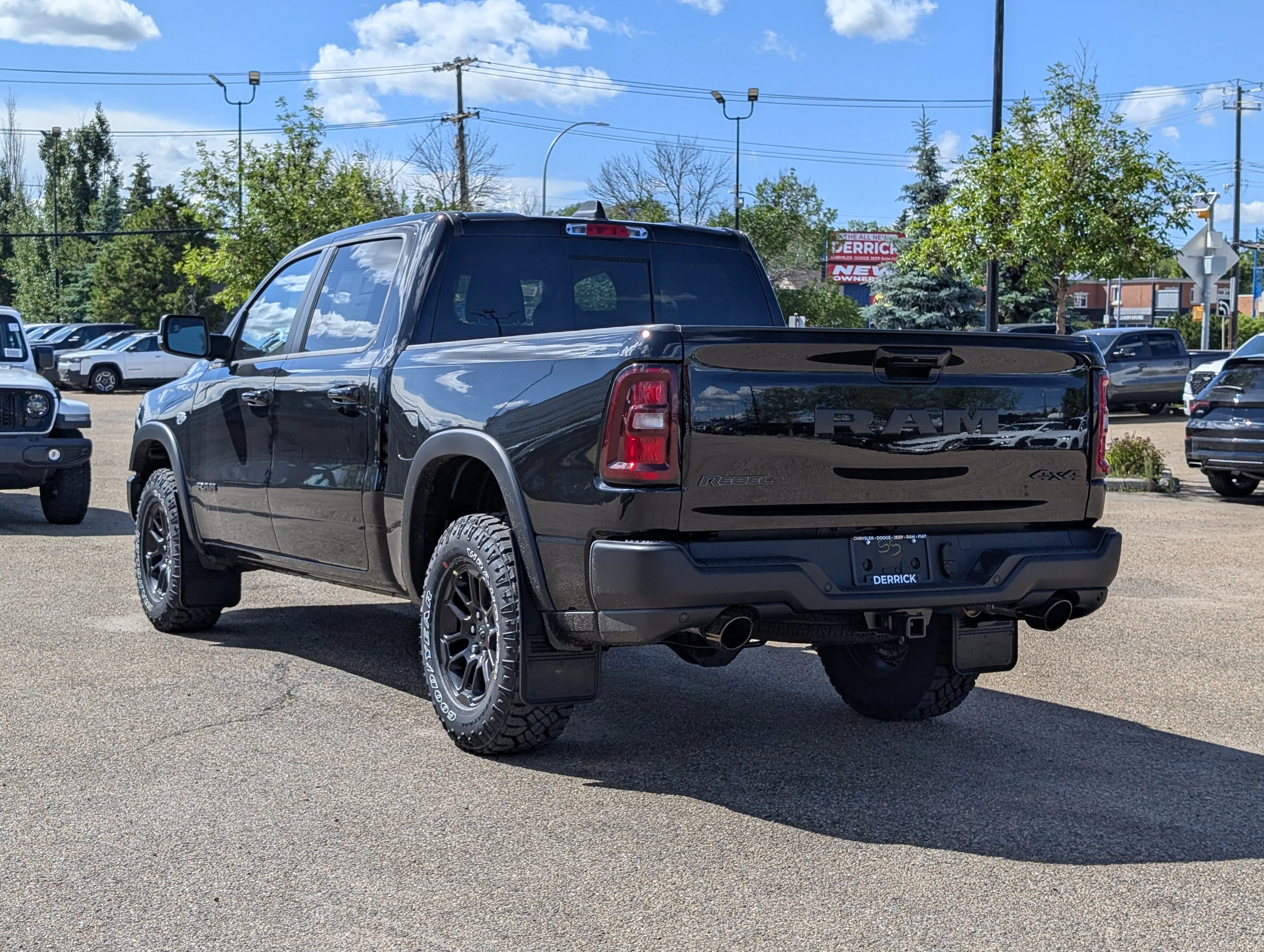 New 2026 Diamond Black Crystal Pearl Ram Rebel image 4