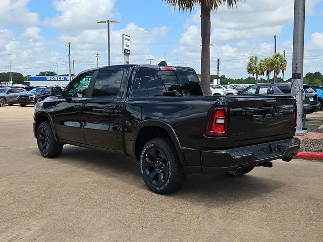 New 2026 Diamond Black Crystal Pearl-Coat Exterior Paint RAM Big Horn/Lone Star image 5