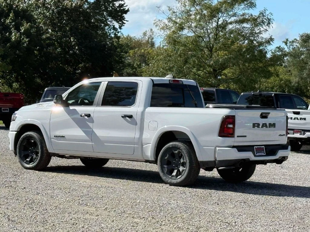 New 2026 Bright White Clear-Coat Exterior Paint RAM Big Horn/Lone Star image 7
