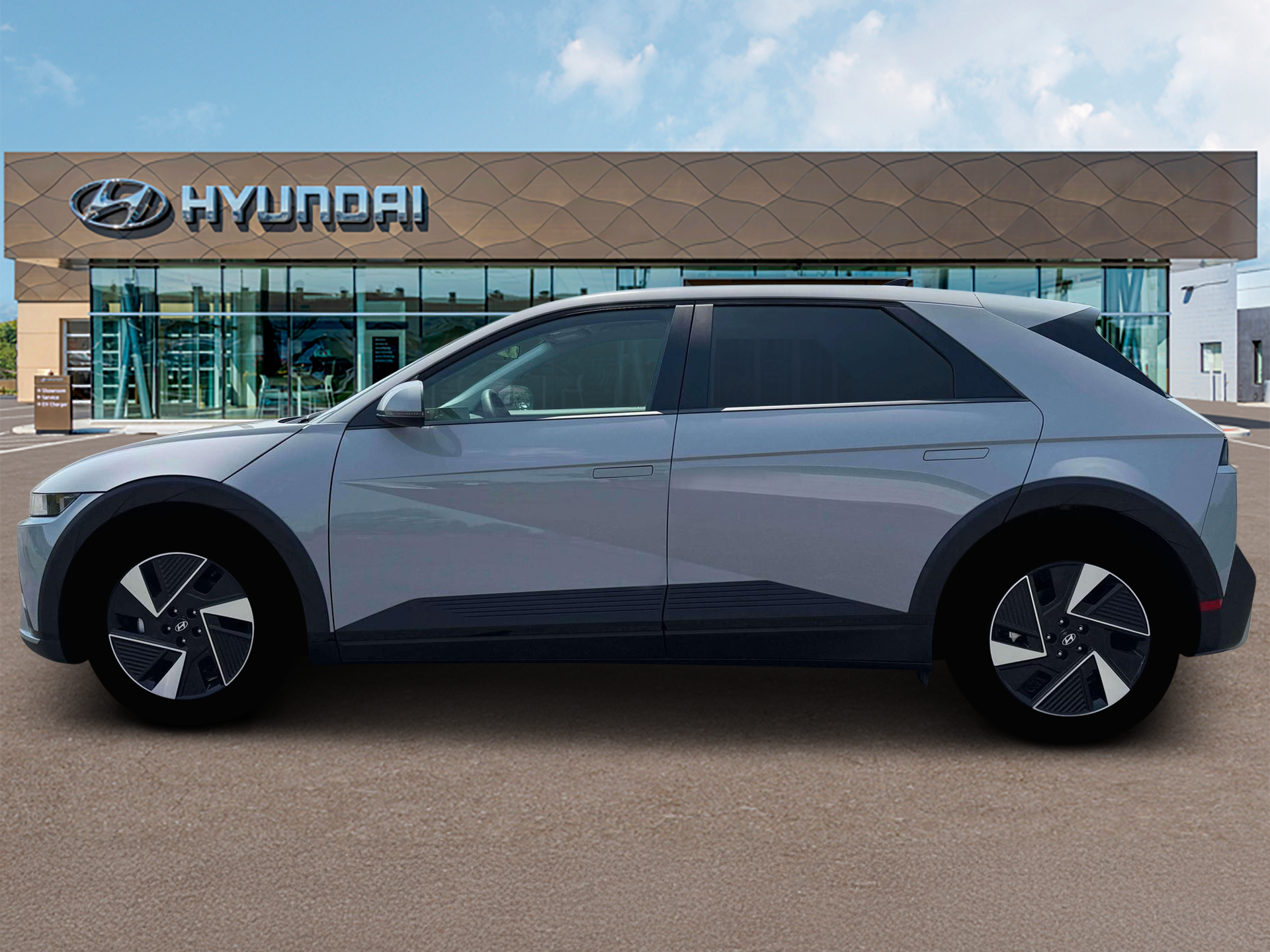 New 2025 Cyber Gray Hyundai SE image 3