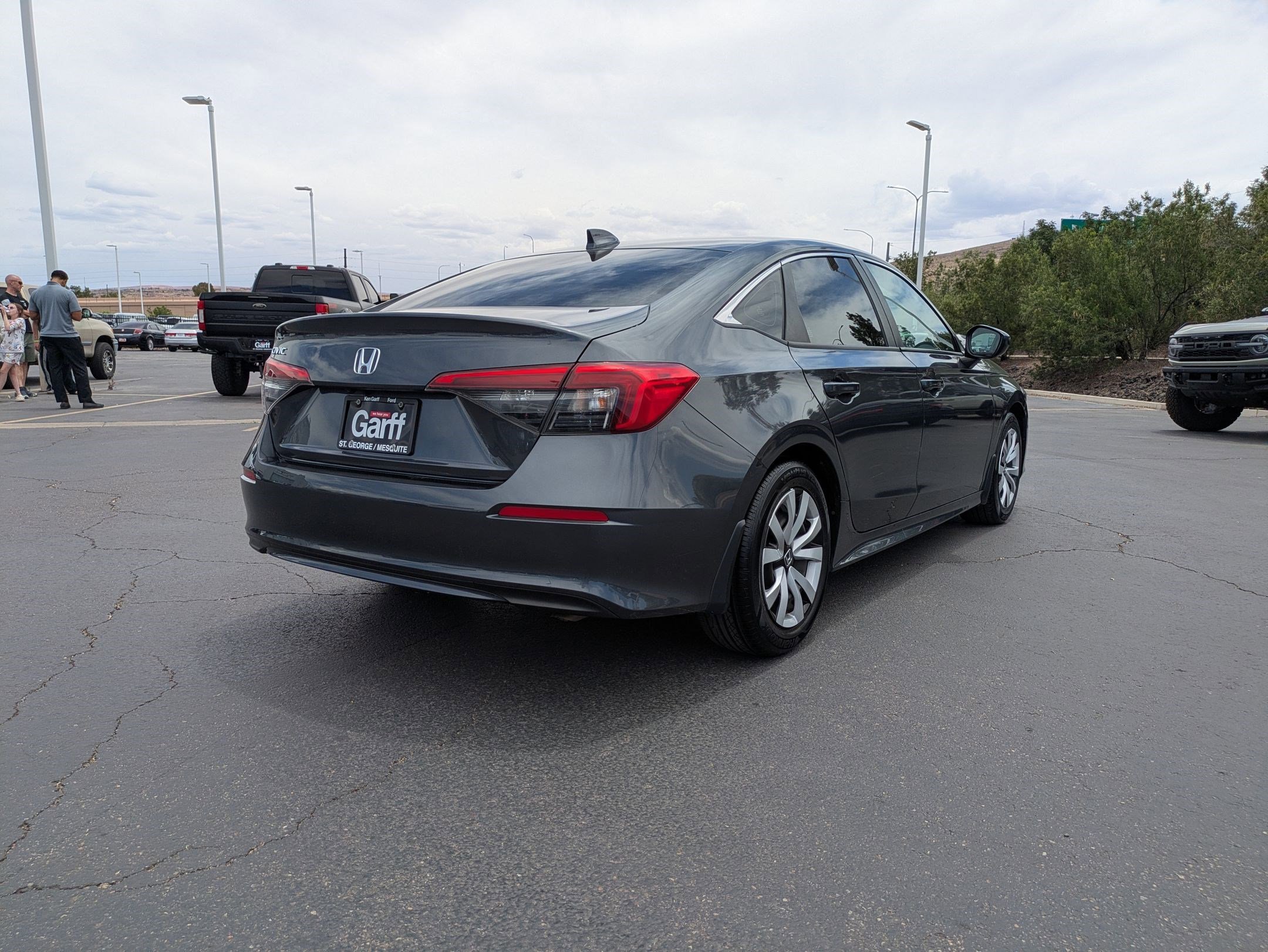 Used 2024 Gray Metallic Honda LX image 3