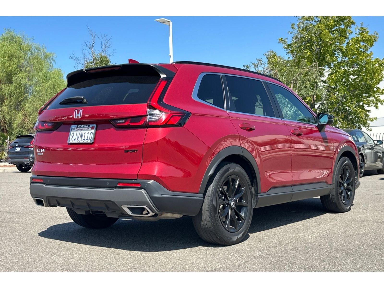 Used 2024 Radiant Red Metallic Honda Sport-L image 6