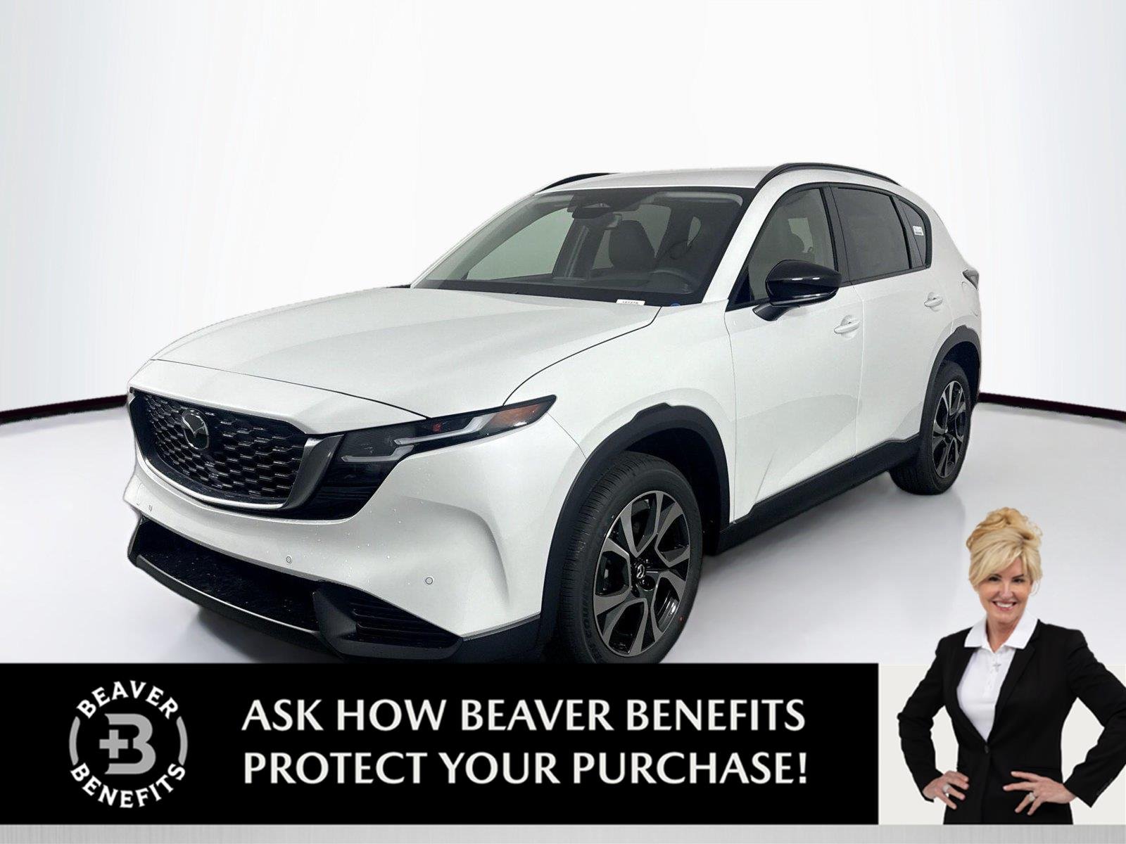 New 2026 Rhodium White Metallic Mazda 2.5 S Preferred AWD image 1