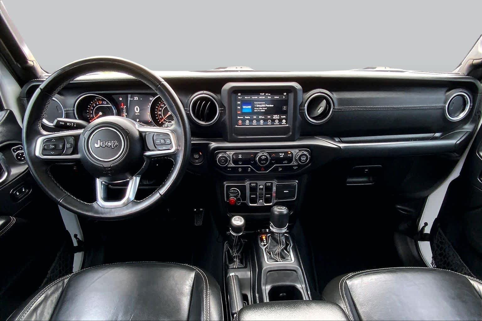 Used 2018 Bright White Clearcoat Jeep Sahara image 16