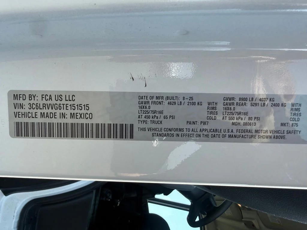 Used 2026 White Ram Base image 31