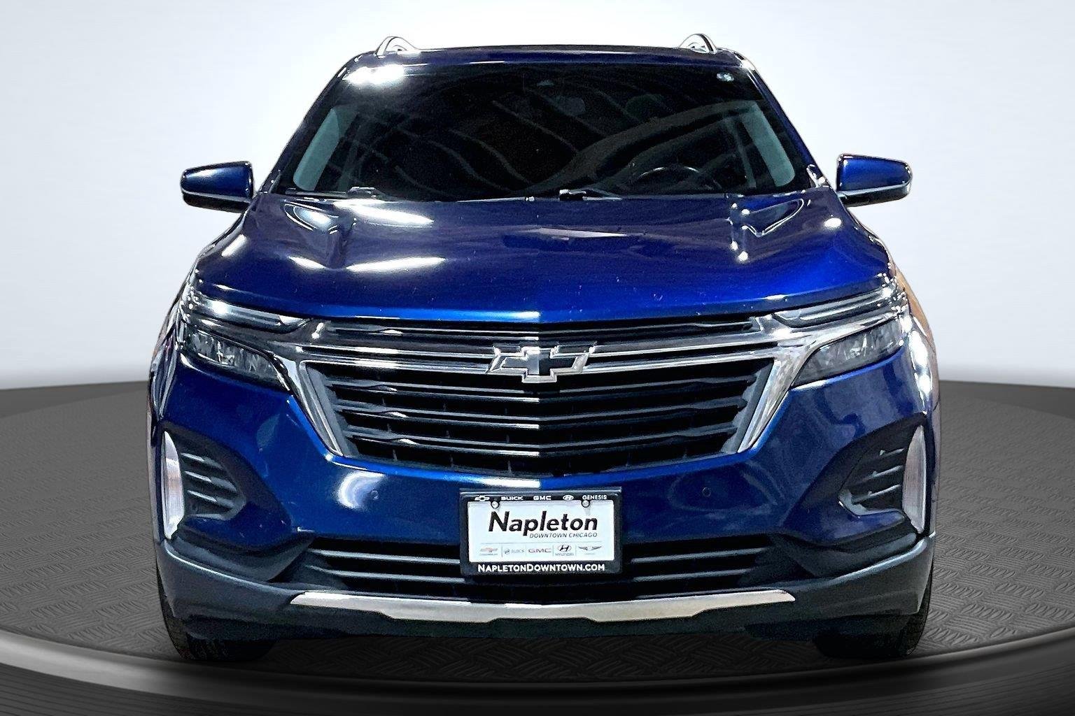 Used 2022 Blue Glow Metallic Chevrolet LT image 3