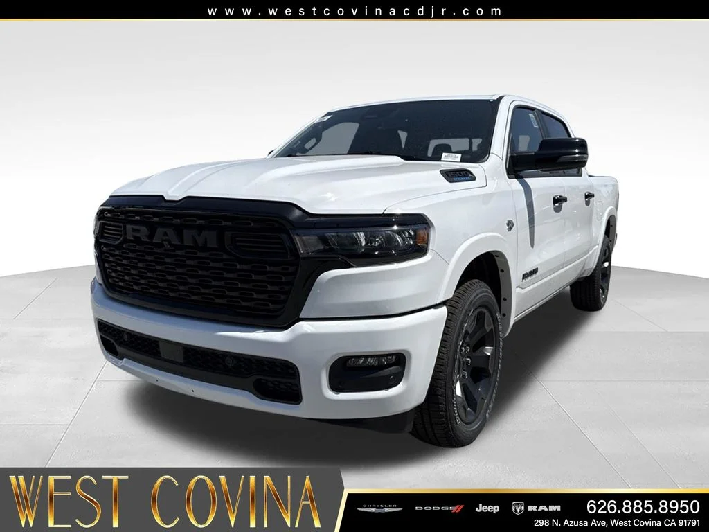 New 2026 Bright White Clear-Coat Exterior Paint RAM Big Horn/Lone Star image 2