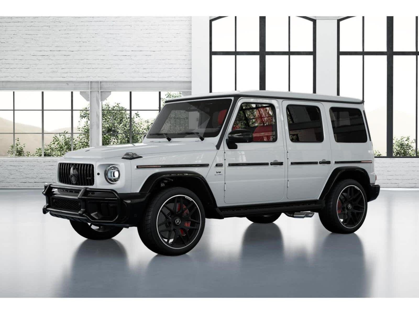 New 2026 MANUFAKTUR Moonlight White Metallic Mercedes-Benz AMG® G 63 SUV image 77