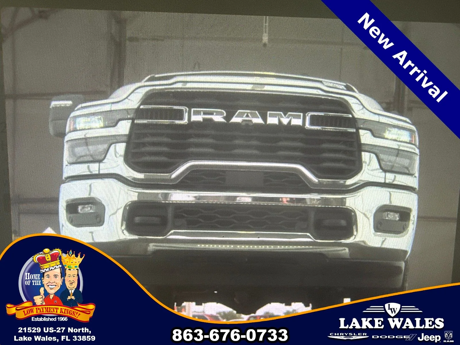 Certified Used 2025 White Ram Big Horn image 18