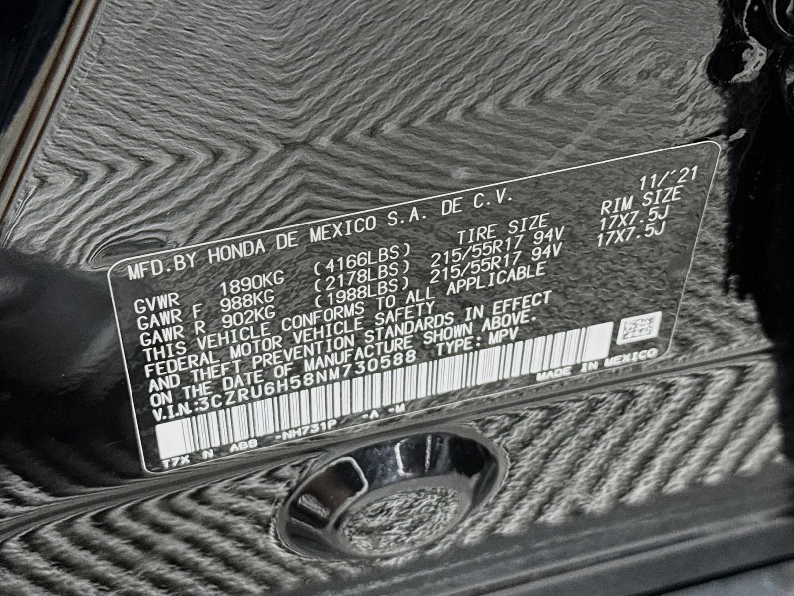 Used 2022 Black Honda EX image 27