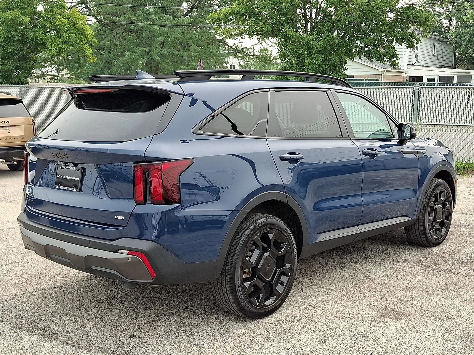 Certified Used 2025 Black Kia X-Line EX image 2