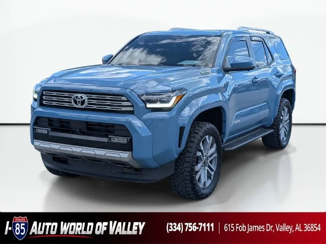 Used 2026 Blue Toyota Hybrid TRD Off Road image 1