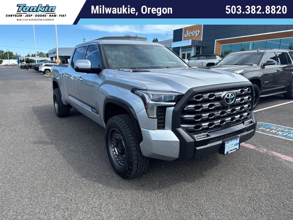 Used 2022 Silver Toyota Platinum image 1