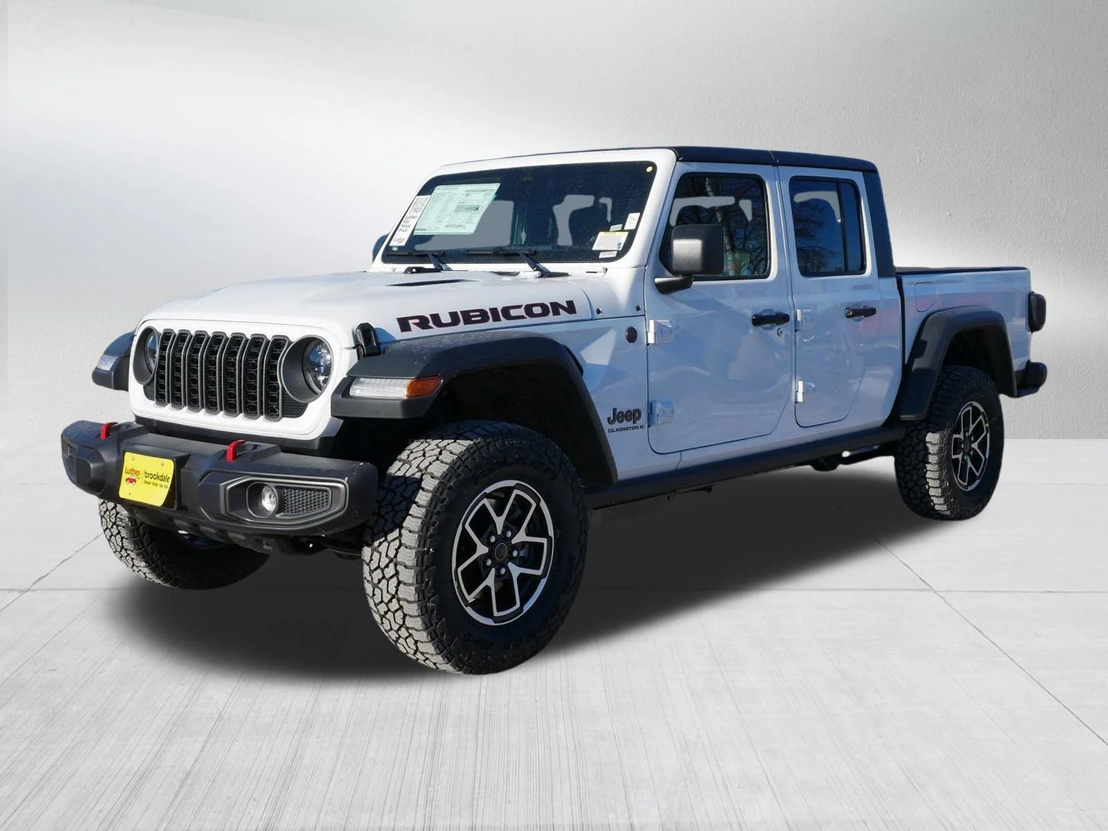 New 2026 Bright White Clear-Coat Exterior Paint Jeep Rubicon image 3
