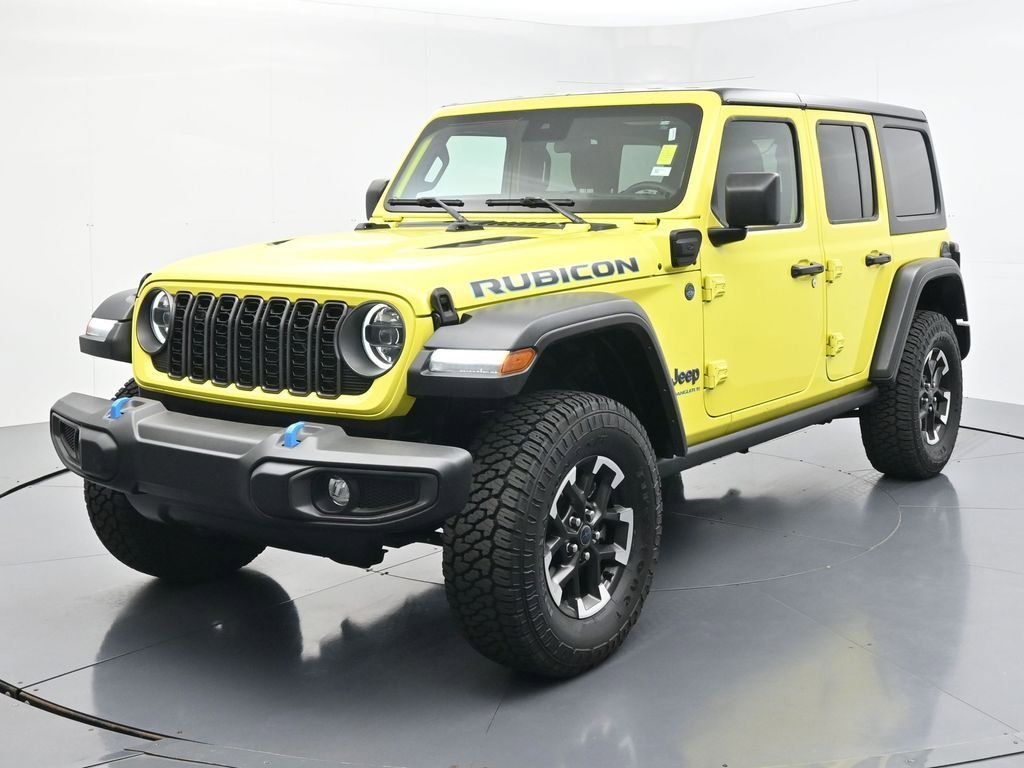 Used 2024 Jeep Wrangler 4xe Rubicon 4XE with VIN 1C4RJXR67RW241844 for sale in Monticello, Minnesota