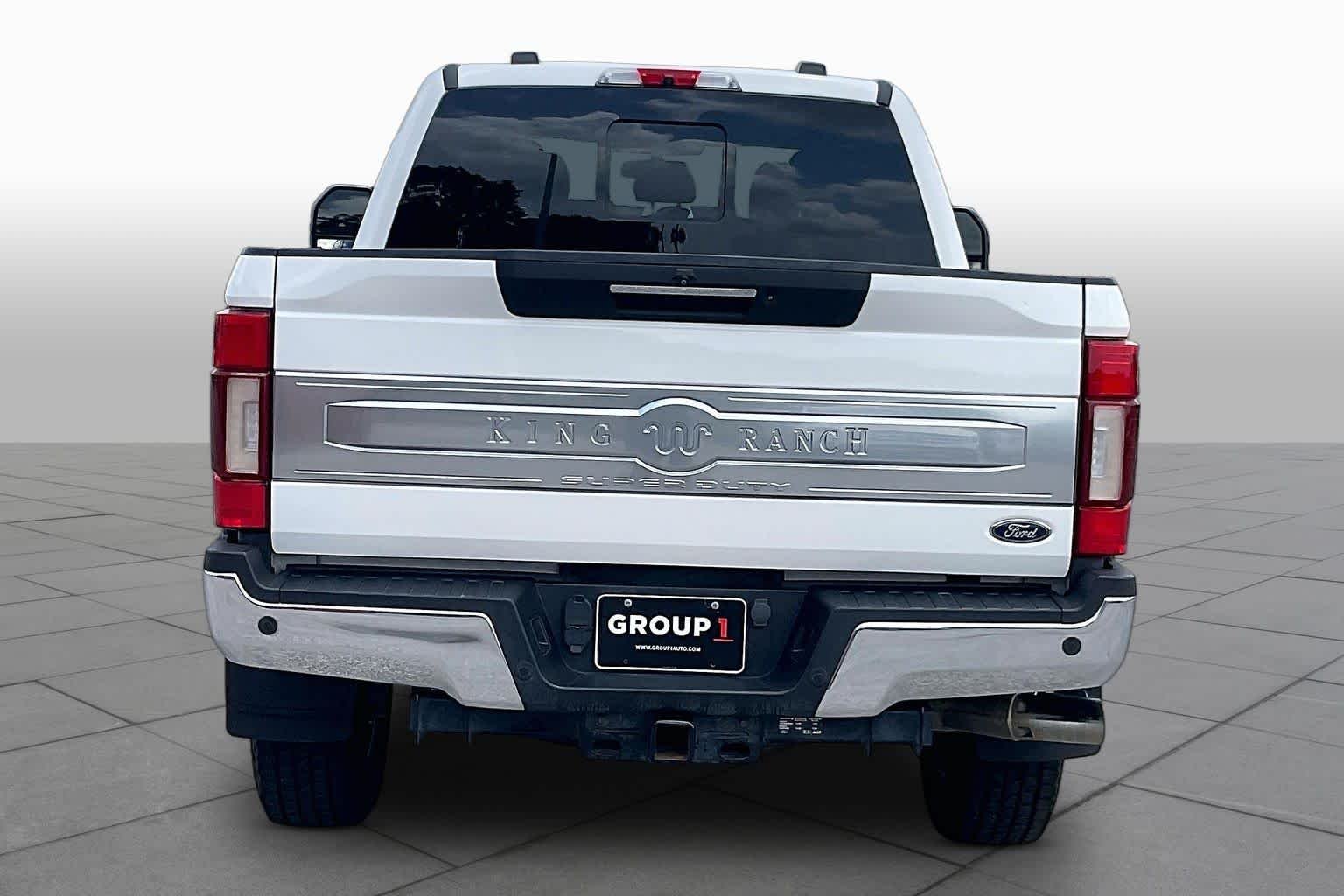 Used 2020 White Ford King Ranch image 5