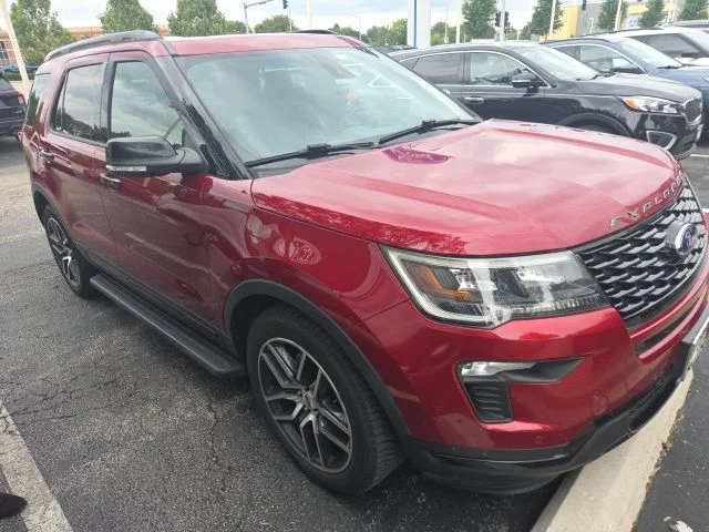 Used 2018 Red Ford Sport image 2