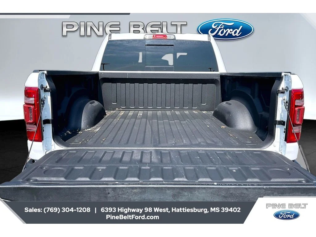 Used 2023 Ivory White Tri-Coat Pearlcoat Ram Laramie image 12