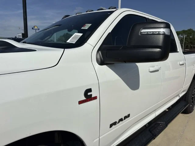 New 2027 Bright White Clear-Coat Exterior Paint RAM Laramie image 13