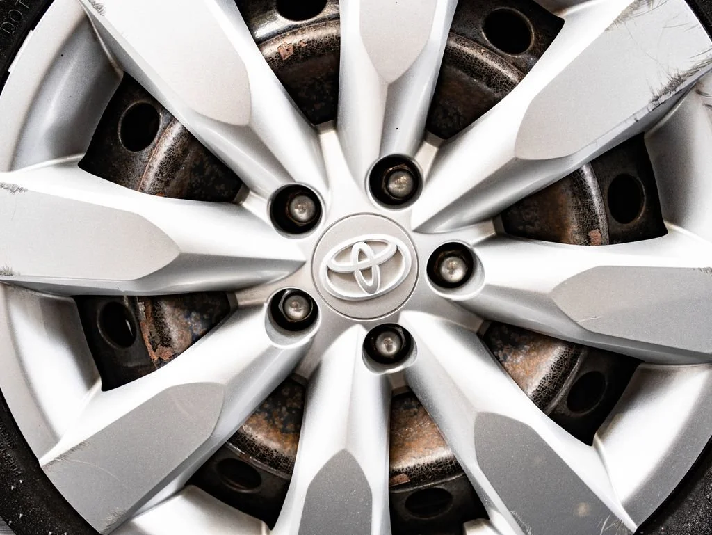 Used 2015 Slate Metallic Toyota LE image 8