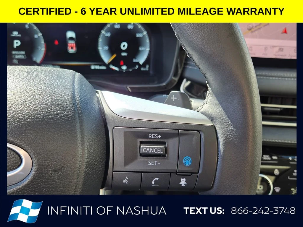 Certified Used 2024 Black INFINITI LUXE image 30