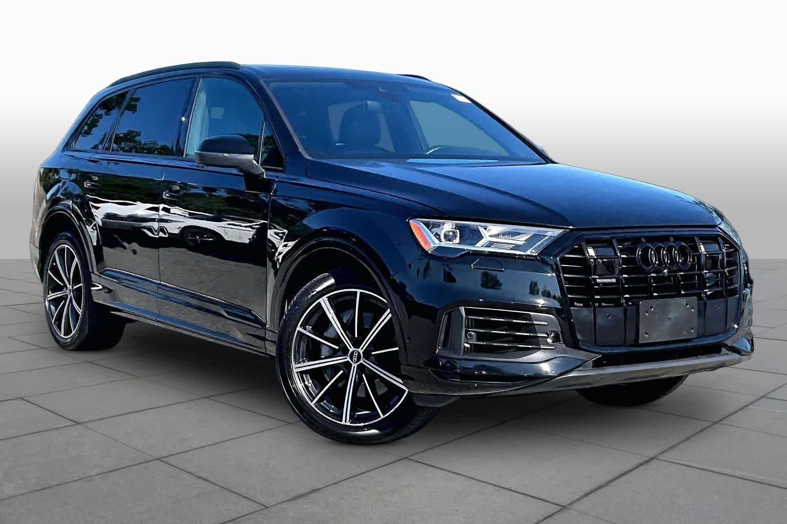 Used 2022 Mythos Black Metallic Audi Premium Plus image 3