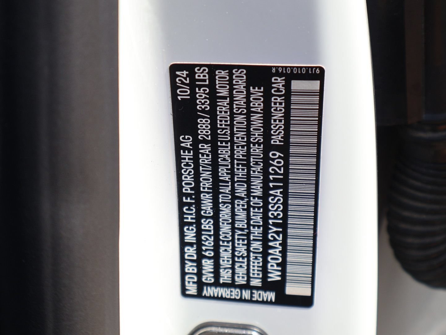 Certified Used 2025 White Porsche  image 32