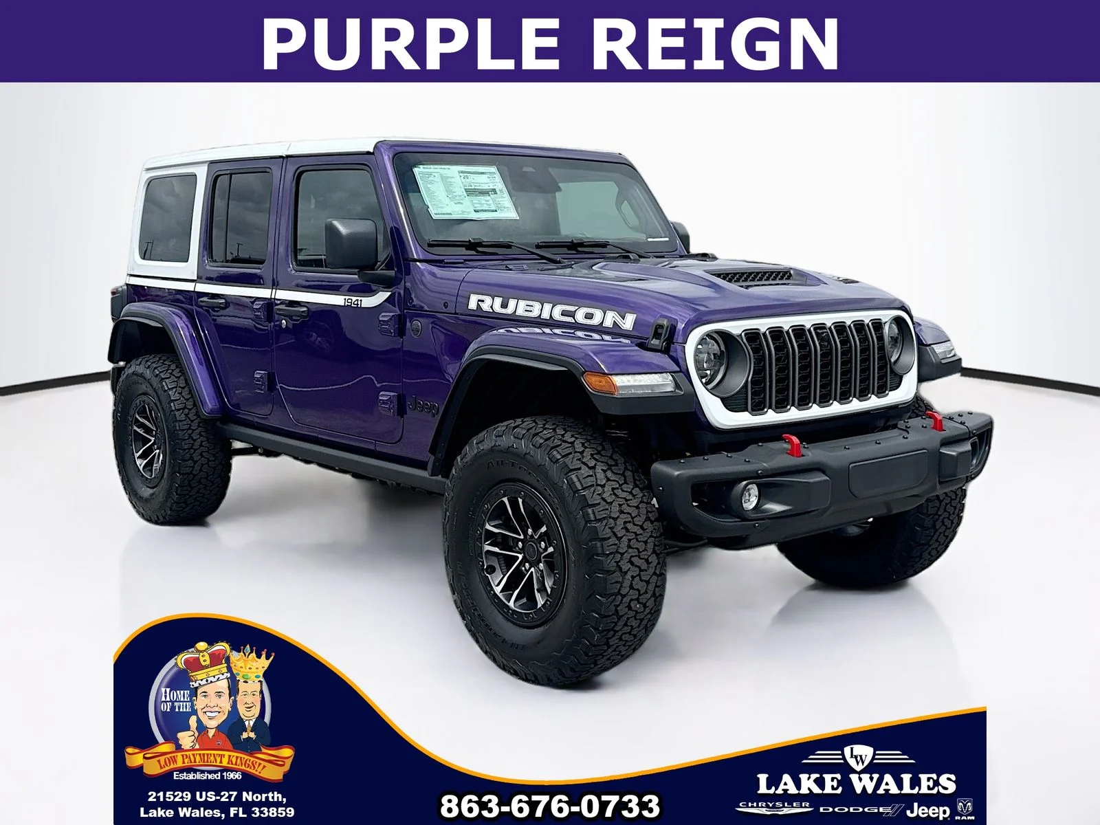 New 2026 Reign Exterior Paint Jeep Rubicon X image 1