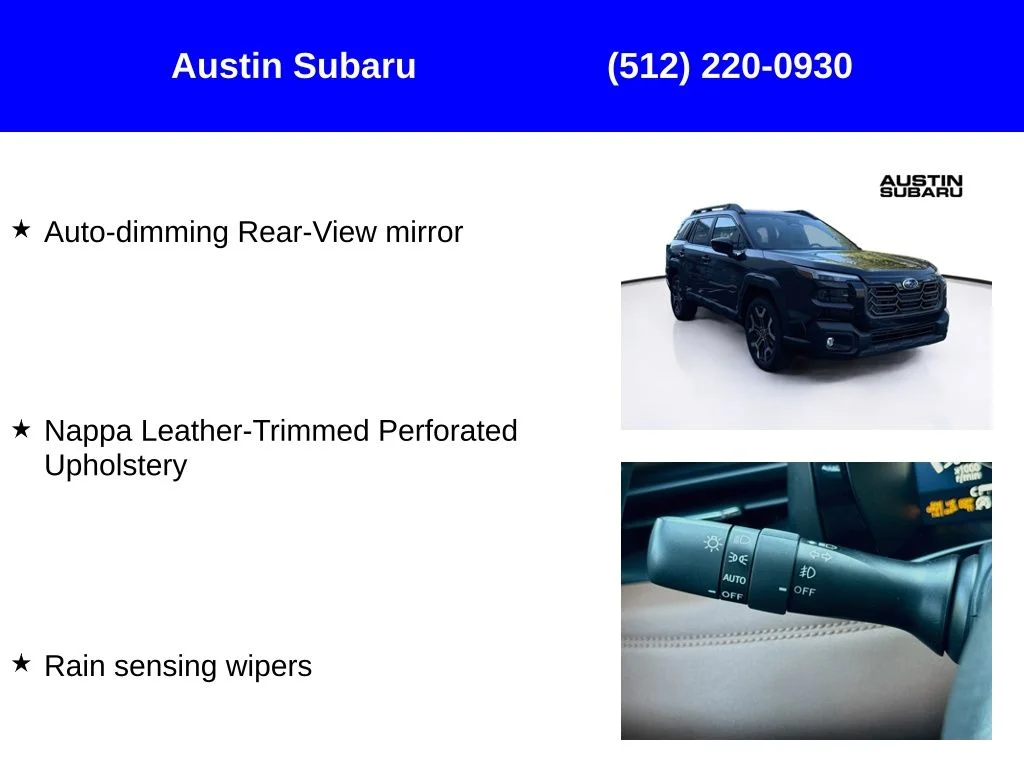 New 2026 Black Subaru Touring XT image 17