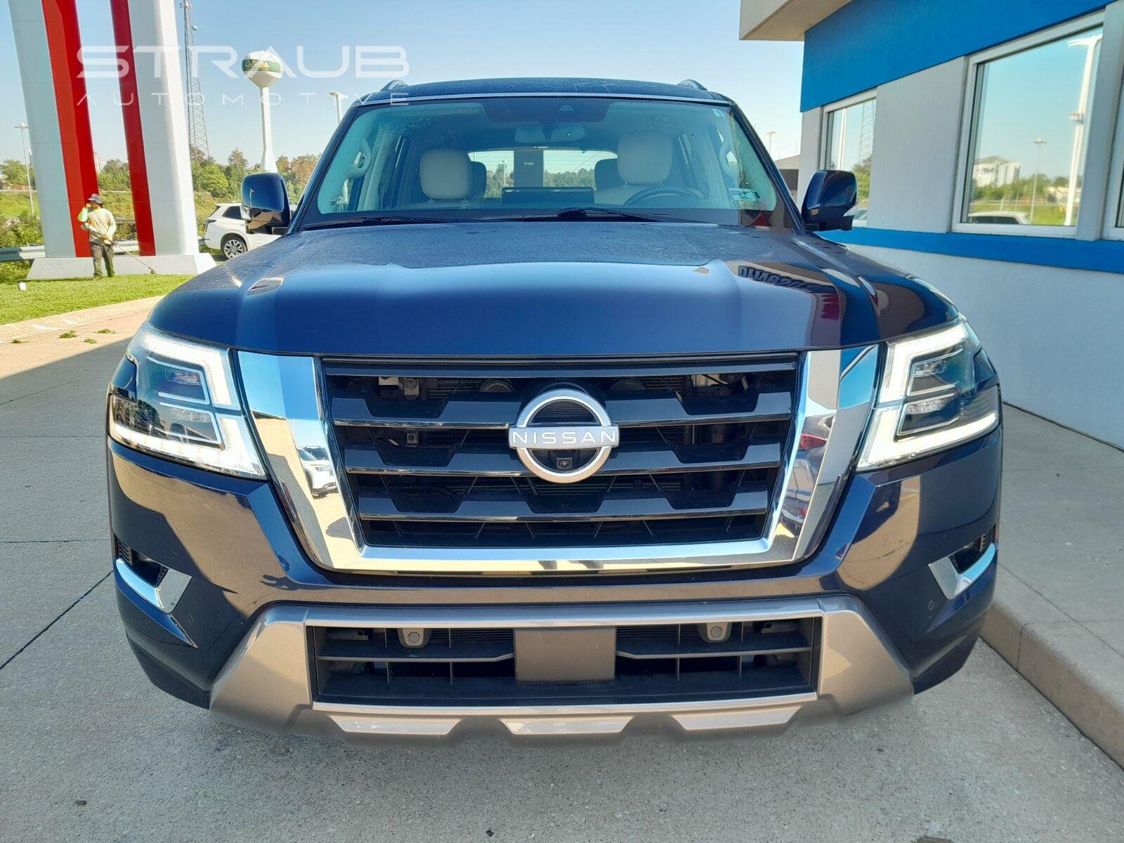 Used 2022 Hermosa Blue Pearl Nissan SL image 4