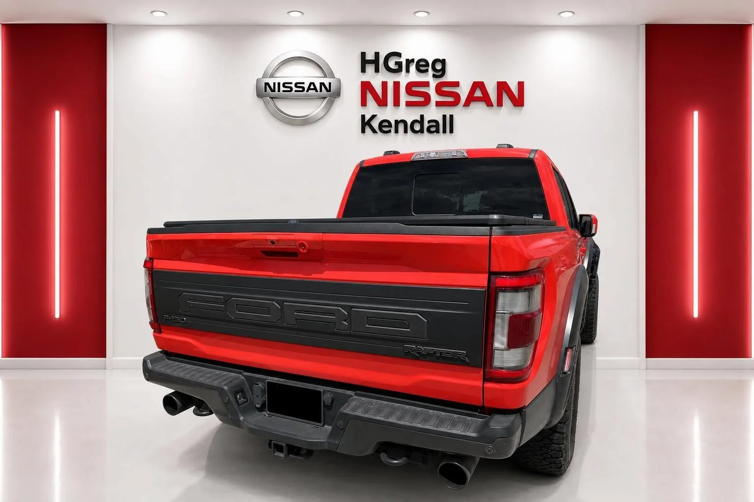 Used 2022 Orange Ford Raptor image 6
