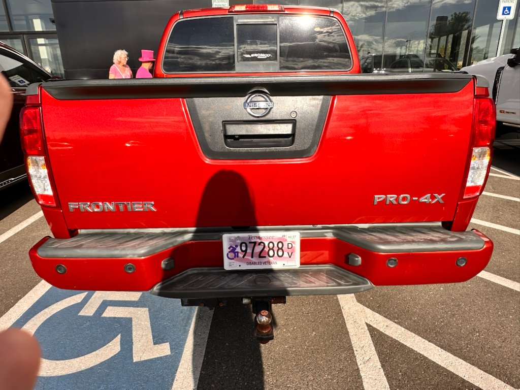 Used 2016 Lava Red Nissan PRO-4X image 4