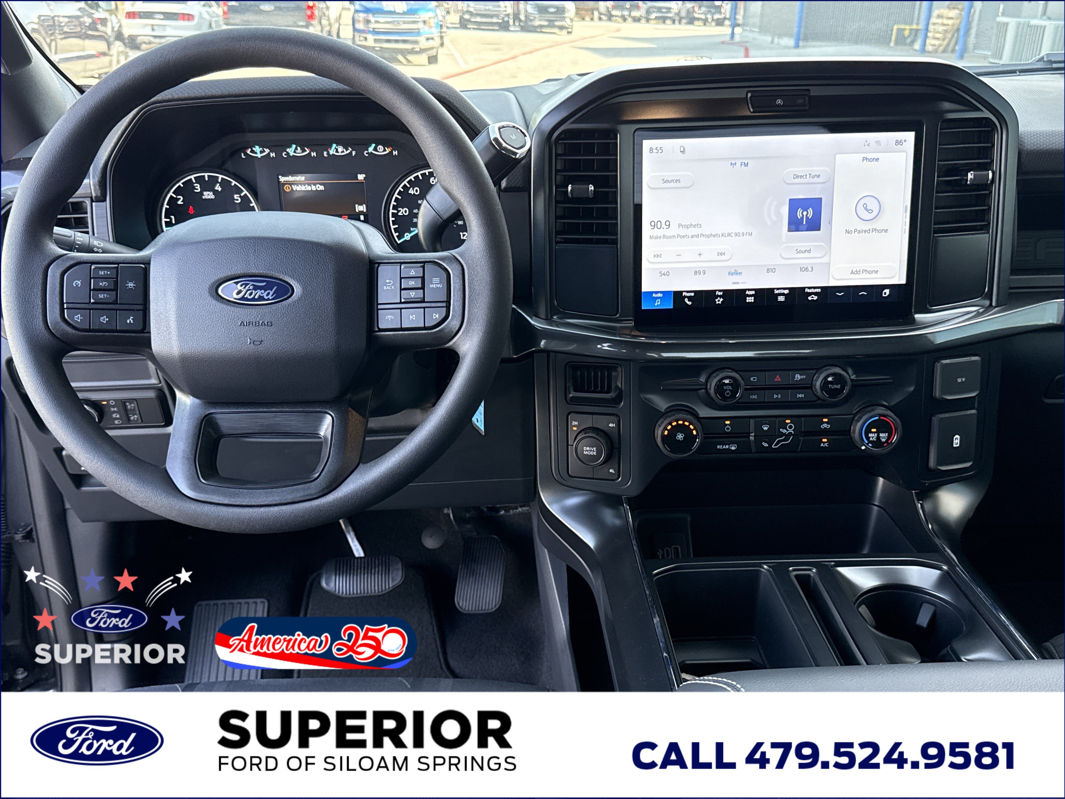 New 2026 Carbonized Gray Metallic Ford STX 4WD image 7