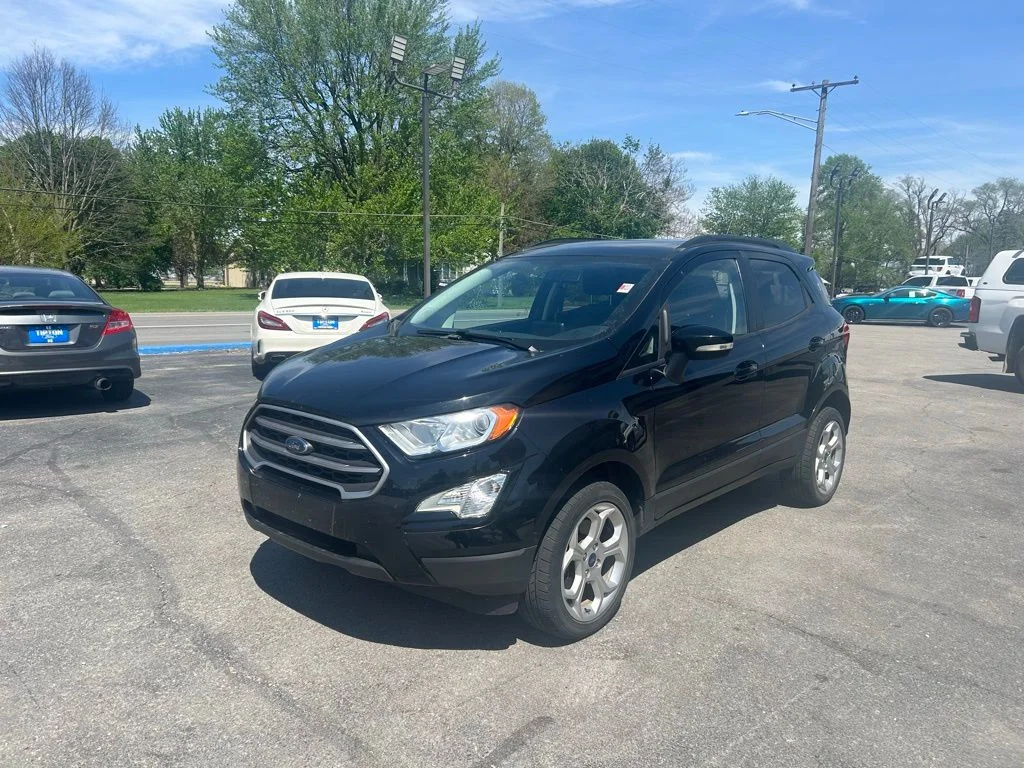 Used 2021 Ford EcoSport SE with VIN MAJ6S3GL0MC410572 for sale in Tipton, IN