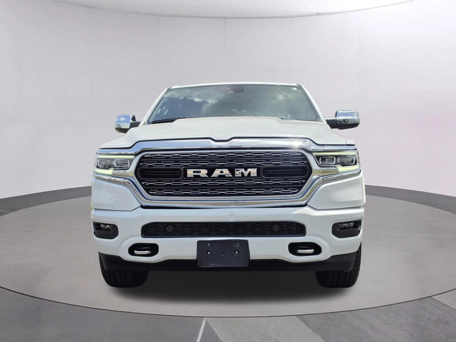 Used 2023 Bright White Clearcoat Ram Limited image 2