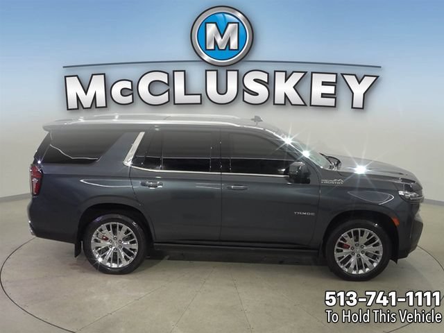 Certified Used 2021 SHADOW GRAY METALLIC Chevrolet High Country image 12